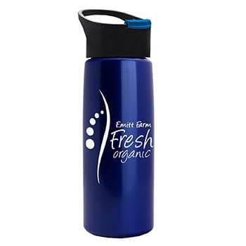 26 oz Metallic Flair Bottle - Pop-up Sip Lid