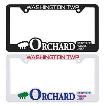 Hi-Impact 3D Traditional License Plate Frame