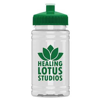 Mini 16 oz. PETE Sports Bottle with Push-Pull Lid