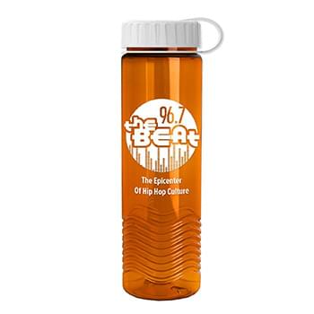 The Twist 24 oz. Transparent Tritan Bottles