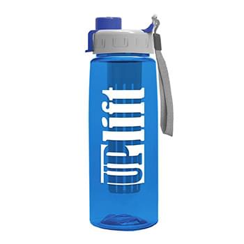 Salute Infuser - 24 oz. Bottle with Quick Snap Lid